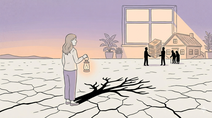 Bố mẹ đẻ chỉ chia đất cho hai con trai, tôi và em gái không được gì