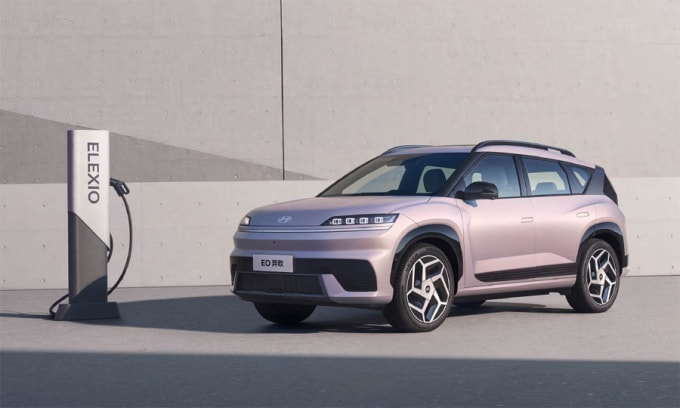 Xe điện Hyundai Elexio ở Trung Quốc. Ảnh: Hyundai