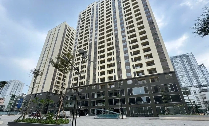 Dự án nhà ở xã hội Lý Thường Kiệt, TP HCM. Ảnh: Phương Uyên