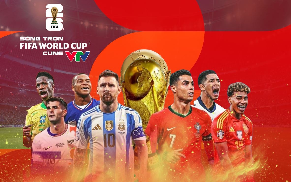Người hâm mộ bóng đá Việt Nam có cơ hội theo dõi trọn vẹn FIFA World Cup 2026- Ảnh 1. Người hâm mộ bóng đá Việt Nam có cơ hội theo dõi trọn vẹn FIFA World Cup 2026- Ảnh 1.