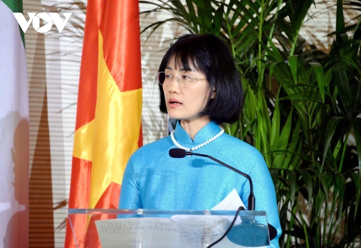 Đại sứ Việt Nam tại Italia Nguyễn Phương Anh.