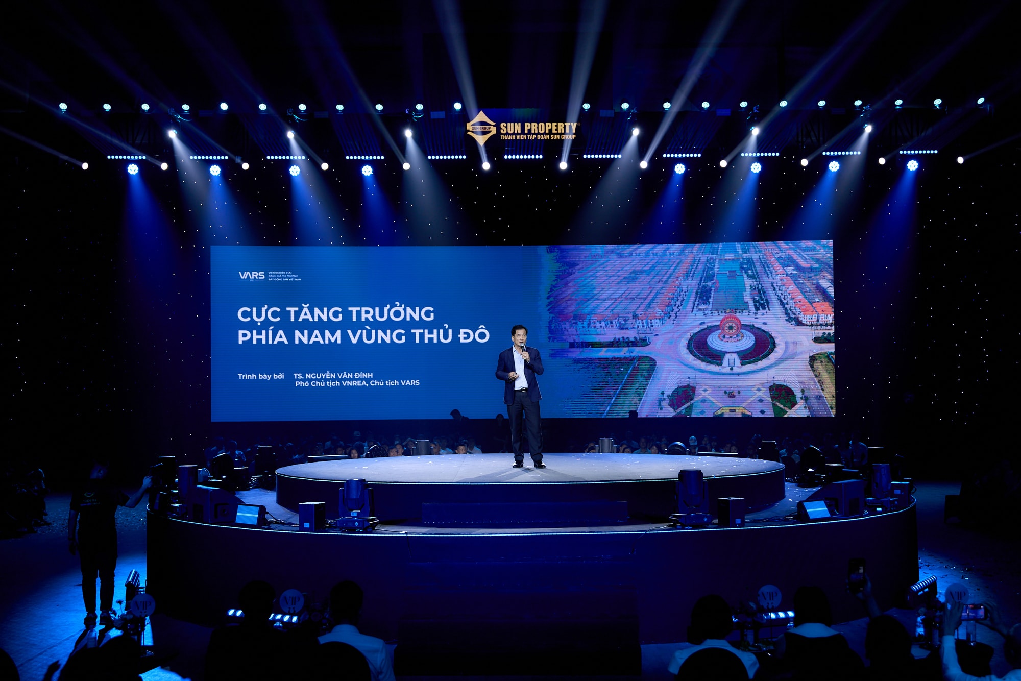 Chuyên gia chia sẻ về tổng quan thị trường bất động sản phía Nam thủ đô. (Ảnh: Ánh Dương)