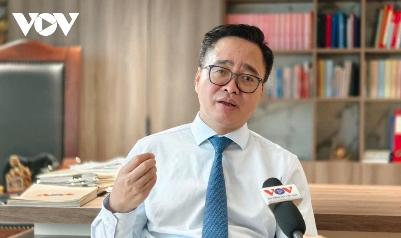 Ông Phạm Mạnh Hùng, Phó Tổng Giám đốc VOV, Trưởng Ban Tổ chức Liên hoan Phát thanh toàn quốc lần thứ XVII.