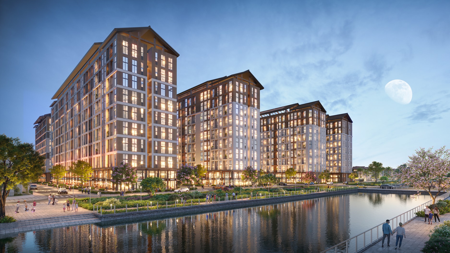 Căn hộ Park Residence đón dòng vốn ngoại. (Ảnh phối cảnh Sun Property)