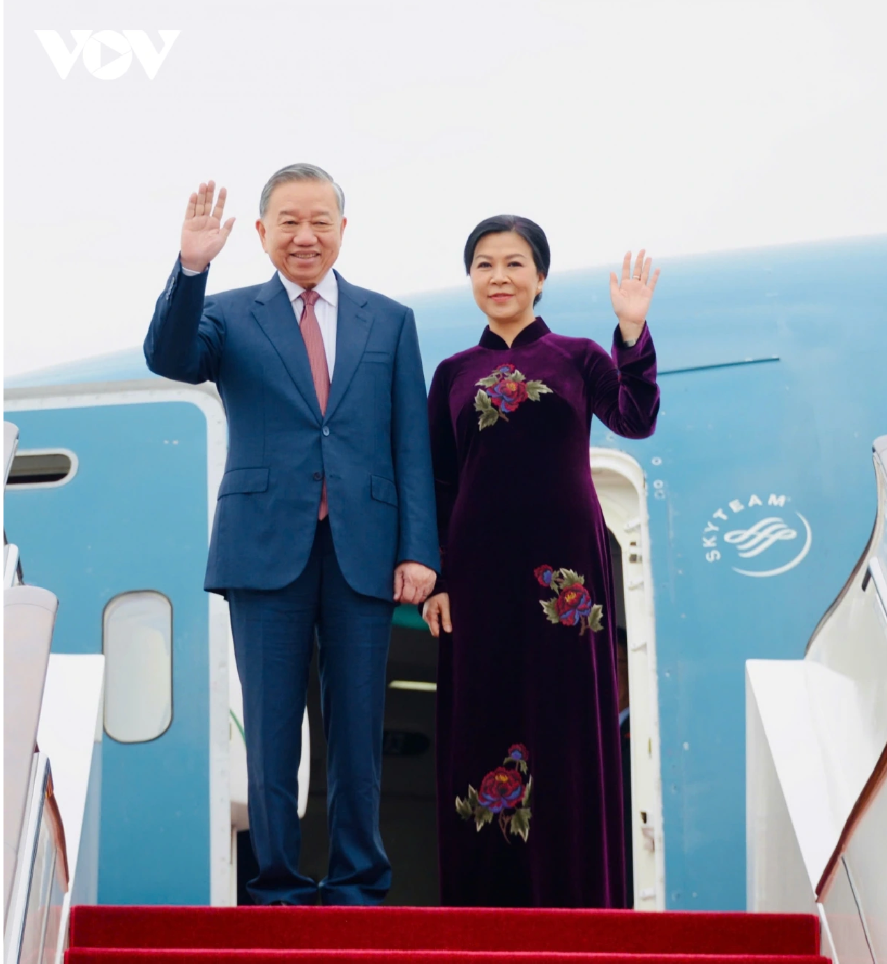 Tổng Bí thư, Chủ tịch nước Tô Lâm tới Bắc Kinh bắt đầu thăm cấp Nhà nước đến Trung Quốc - 1