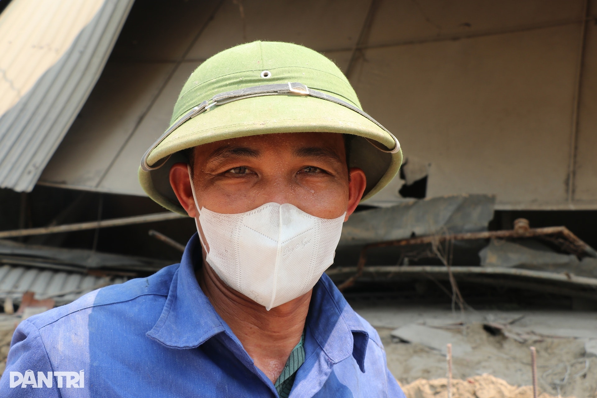 Công nhân rang mình dưới nắng bỏng rát trên công trường dự án 500 tỷ đồng - 6