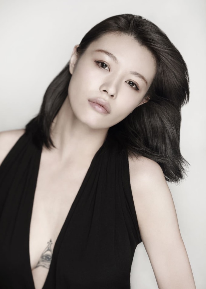 Người mẫu Cát Hội Tiệp. Ảnh: Weibo
