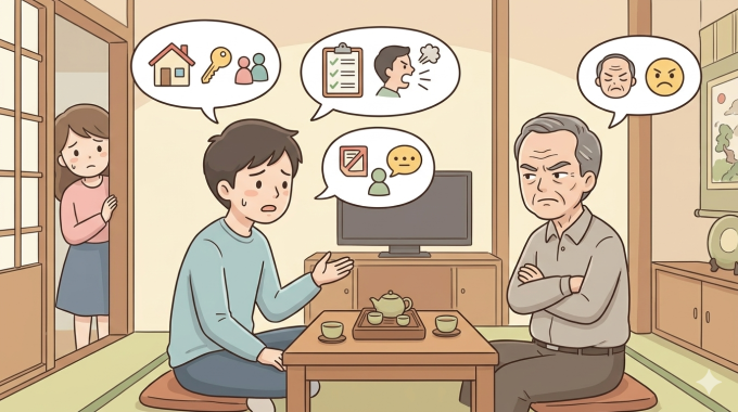 Sợ bố nghĩ con trai bị con dâu xúi giục nếu tôi xin ra riêng