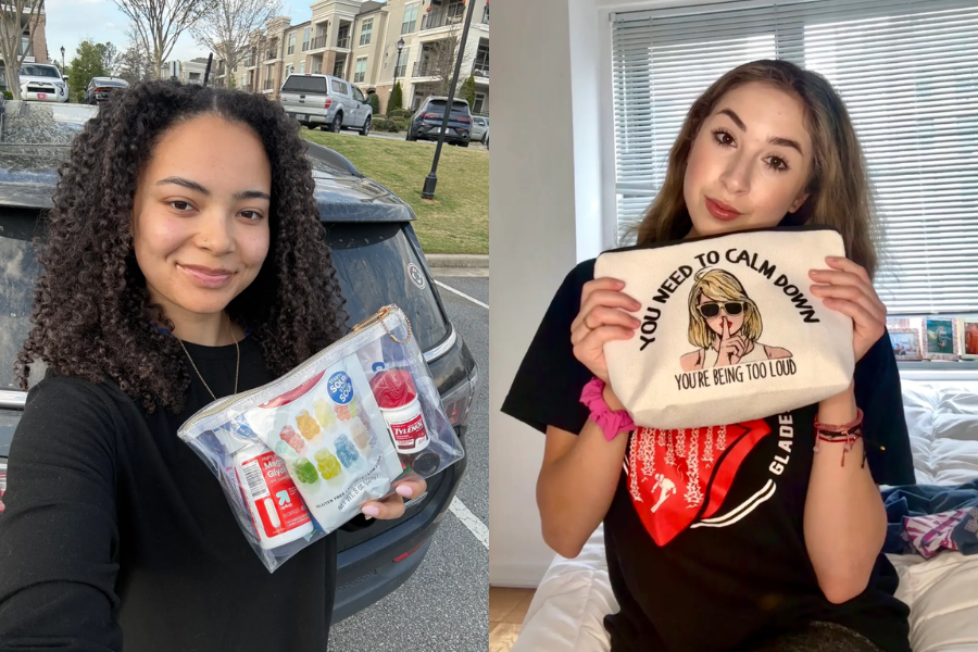 Những chiếc anxiety bag (túi chống lo âu) hay calm-down kit đang dần trở thành một xu hướng phổ biến trong cộng đồng Gen Z