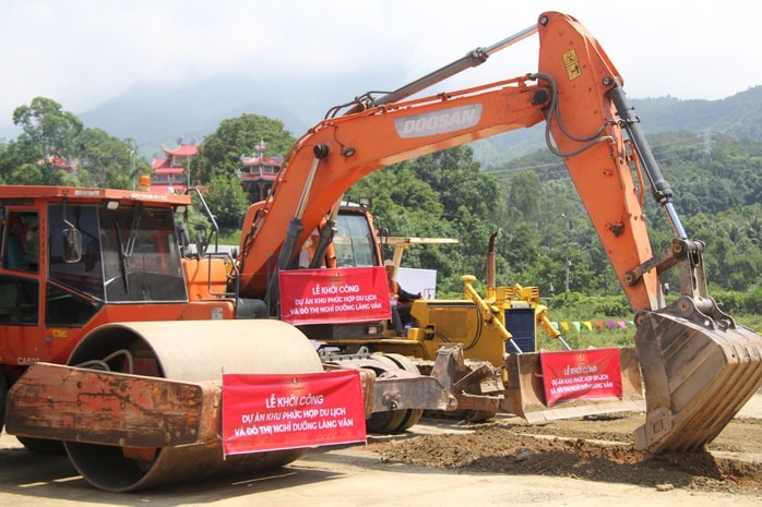 Khởi công dự án Khu phức hợp Du lịch và Đô thị nghỉ dưỡng Làng Vân- Ảnh 3. Khởi công dự án Khu phức hợp Du lịch và Đô thị nghỉ dưỡng Làng Vân- Ảnh 3.