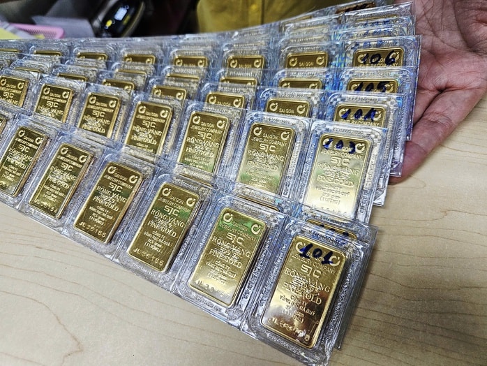 Giá vàng SJC tăng 1 , 5 triệu đồng ngày 14 - 4: Thị trường biến động mạnh - Ảnh 2.