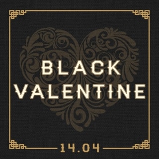 Những mẫu thiệp Valentine 14/4 - Valentine đen đẹp nhất 2026- Ảnh 8.