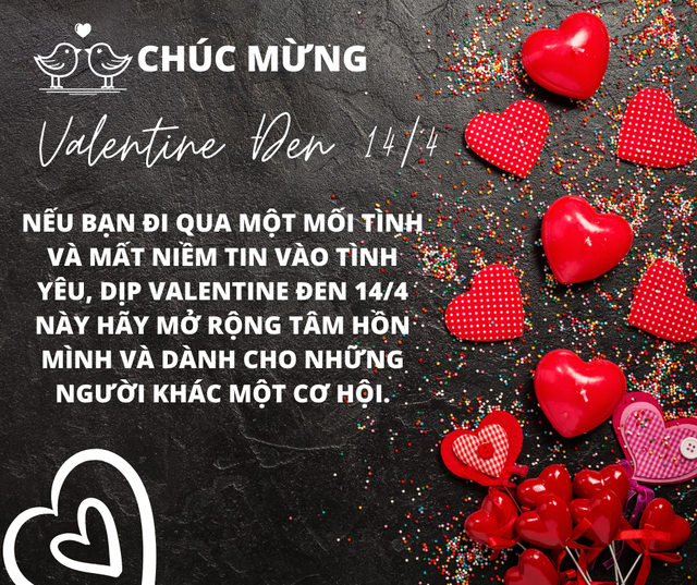 Những lời chúc ngày Valentine 14/4 hay và ý nghĩa nhất 2026- Ảnh 3.