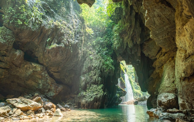 Một góc thác Nậm Lang, Tuyên Quang. Ảnh: Bắc Nguyễn