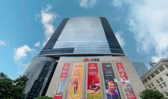 Trụ sở ngân hàng MSB. Ảnh: MSB