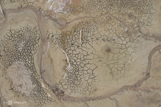 Khô hạn ở Tây Nguyên năm 2024. Ảnh: Đức Hóa