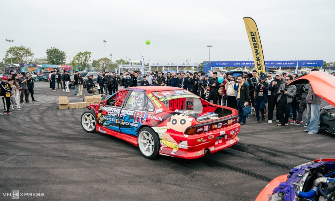 Một mẫu xe độ tại Vietnam Mobility Show 2025 (VnMS). Ảnh: Minh Quân