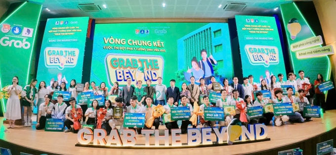 Cuộc thi Grab The Beyond mang đến cơ hội vận dụng kiến thức chuyên môn vào thực tiễn cho sinh viên. Ảnh: Grab Việt Nam