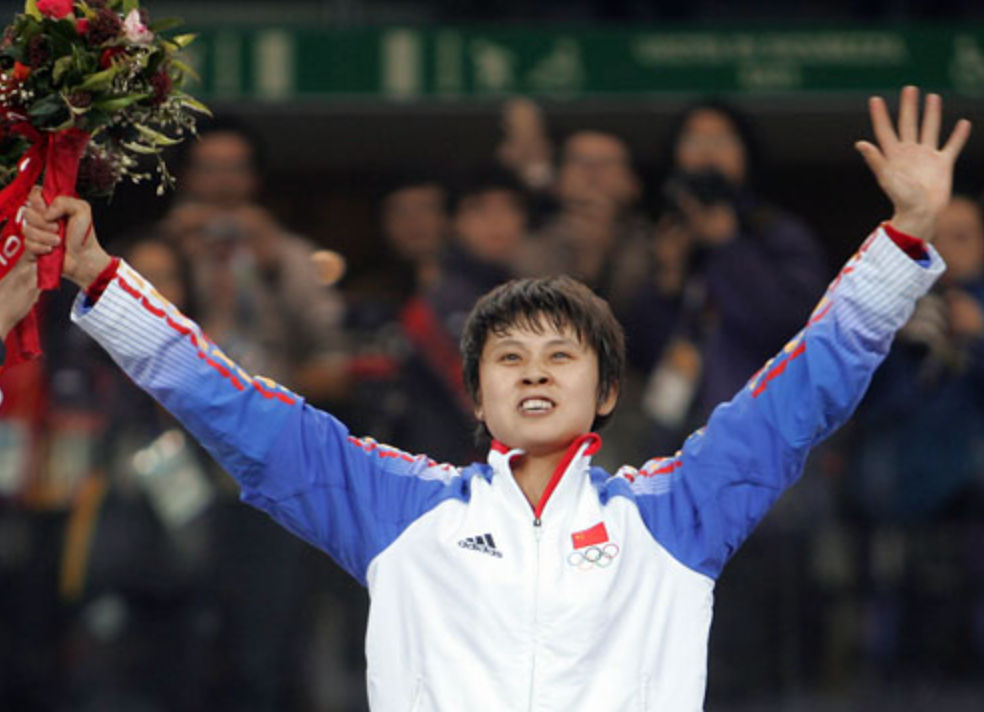 Vương Mông là một trong những vận động viên Trung Quốc giàu thành tích vàng nhất ở Thế vận hội Mùa đông. (Nguồn: Sports.cn)