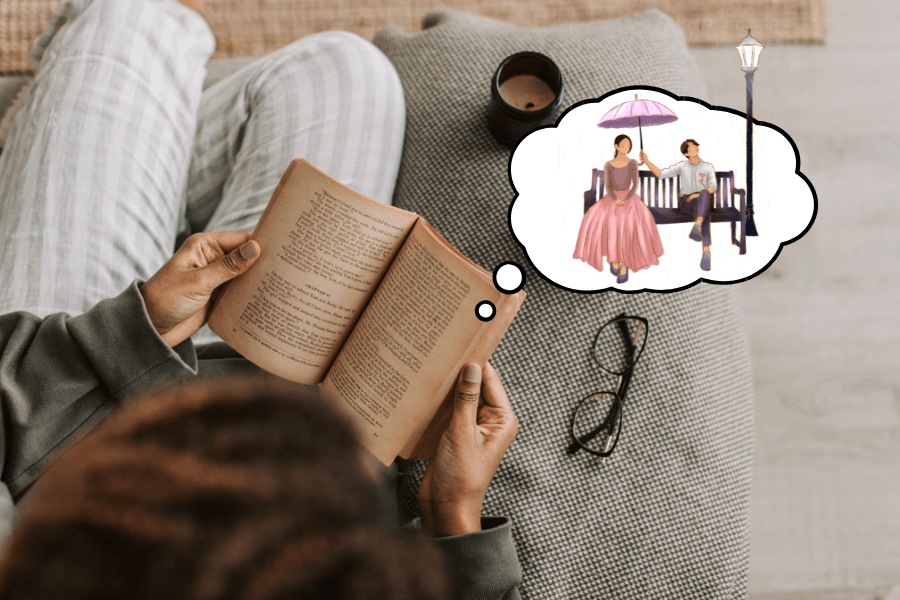 Khi theo dõi các câu chuyện từ sách, con người hình dung về các mối quan hệ, cảm xúc và góc nhìn khác nhau, ngay cả khi đang ở một mình