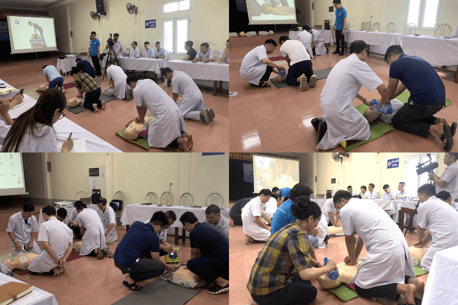 Mỗi nhân viên y tế đều có thể trở thành người hướng dẫn kỹ năng sơ cấp cứu