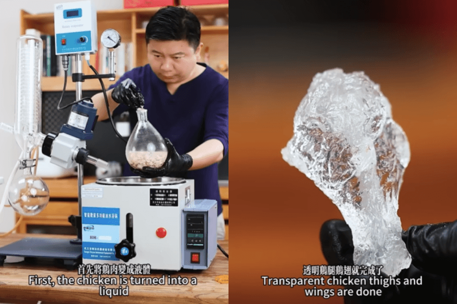 phần thịt và xương