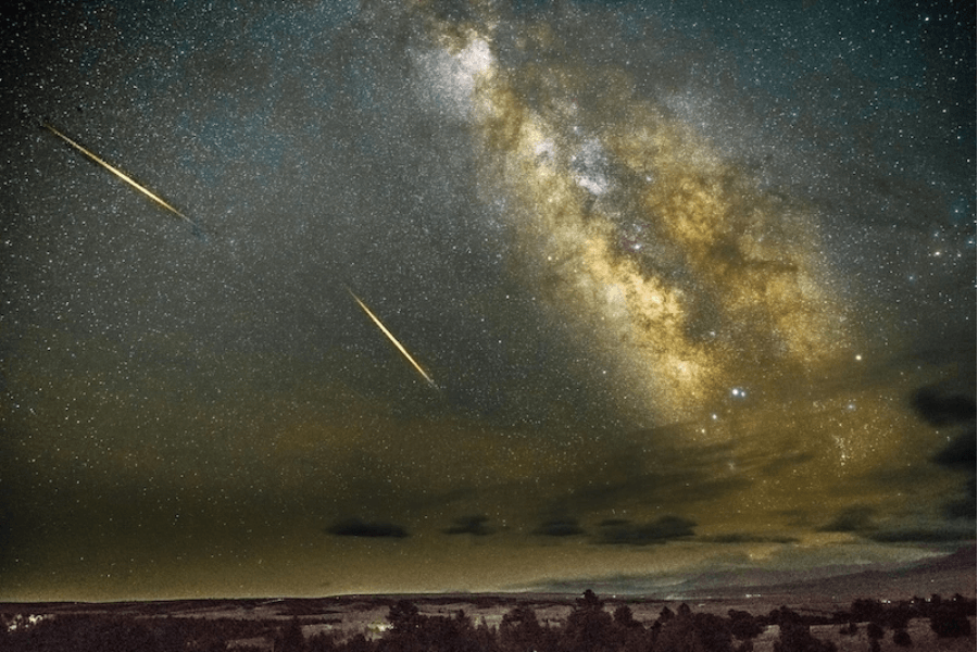 Hình ảnh mưa sao băng Eta Aquarids tại khu vực Westcliffe, bang Colorado (Mỹ) ngày 5_5_2024