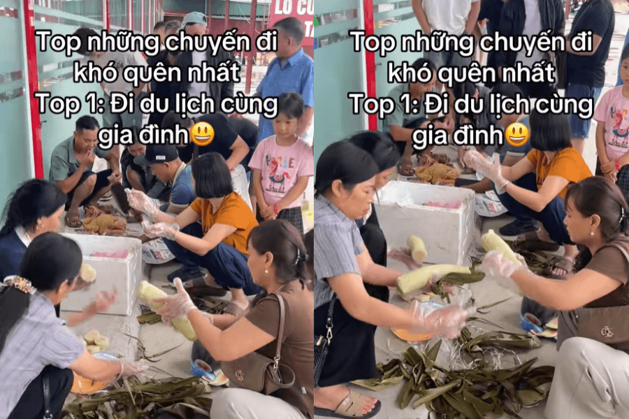 Đại gia đình 39 người gây sốt với chuyến đi vừa du lịch vừa học lịch sử