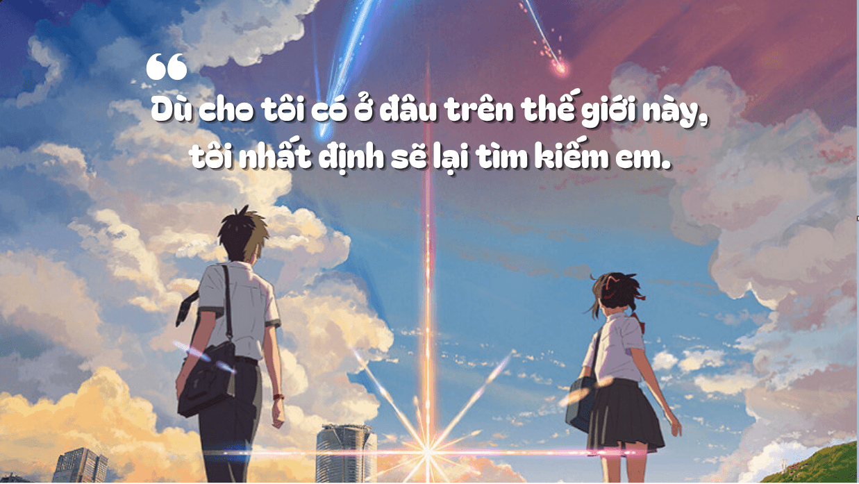 Your Name trở lại rạp như một cuộc hẹn với ký ức, định mệnh và thanh xuân (Ảnh: Sưu tầm)