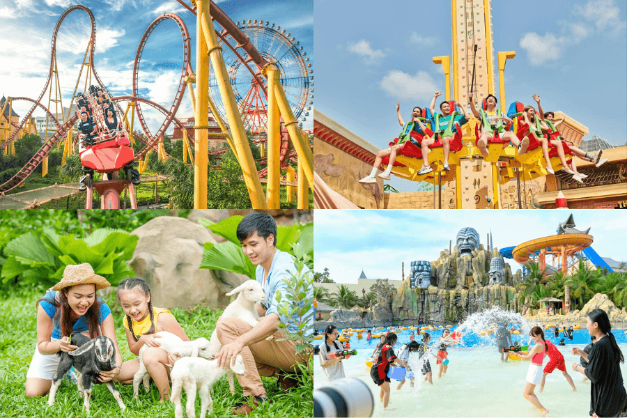 Vinpearl Land & Vinpearl Safari ở Phú Quốc.