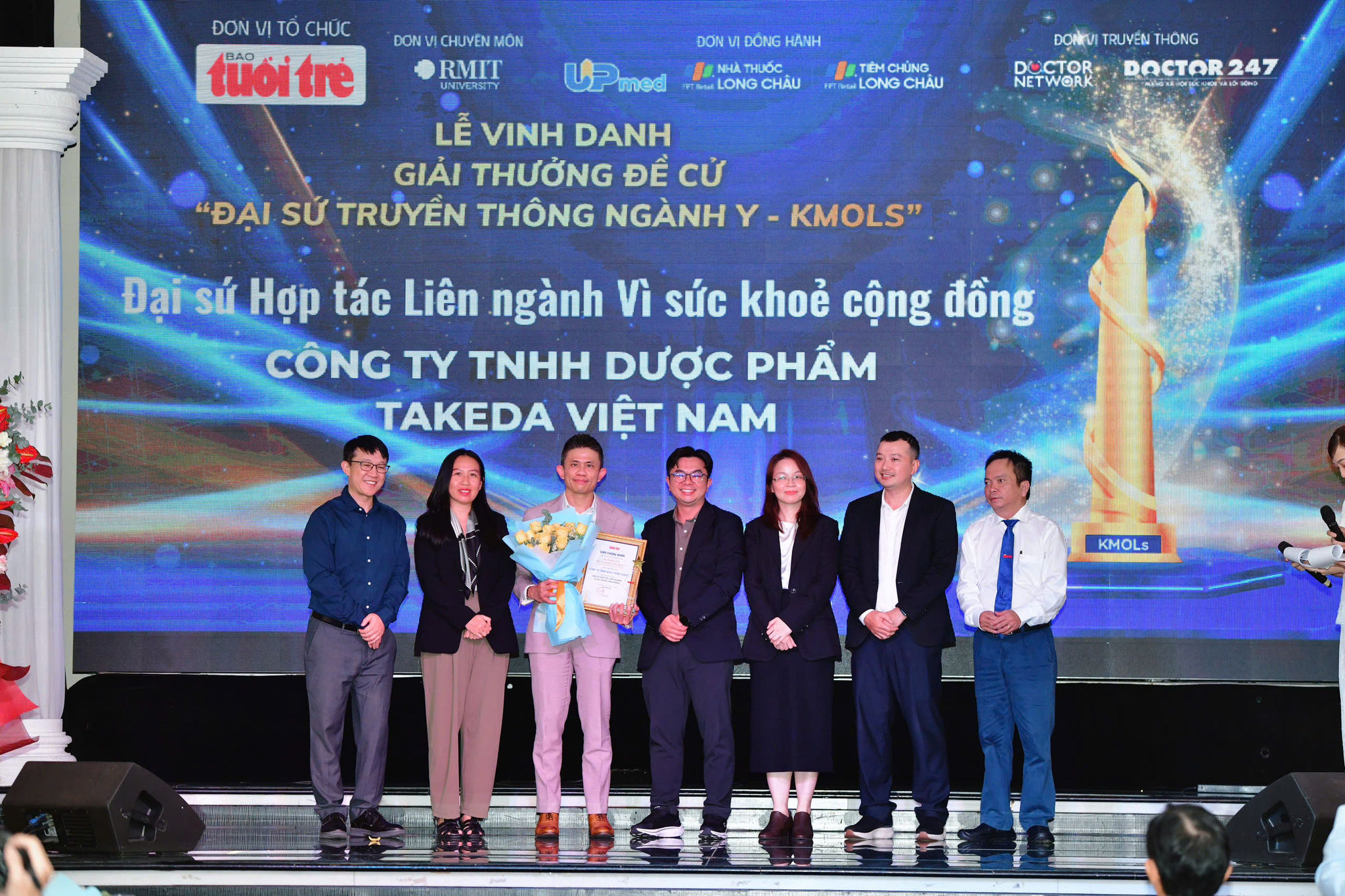 Đại sứ Hợp tác Liên ngành Vì sức khỏe cộng đồng Công Ty TNHH Dược Phẩm Takeda Việt Nam