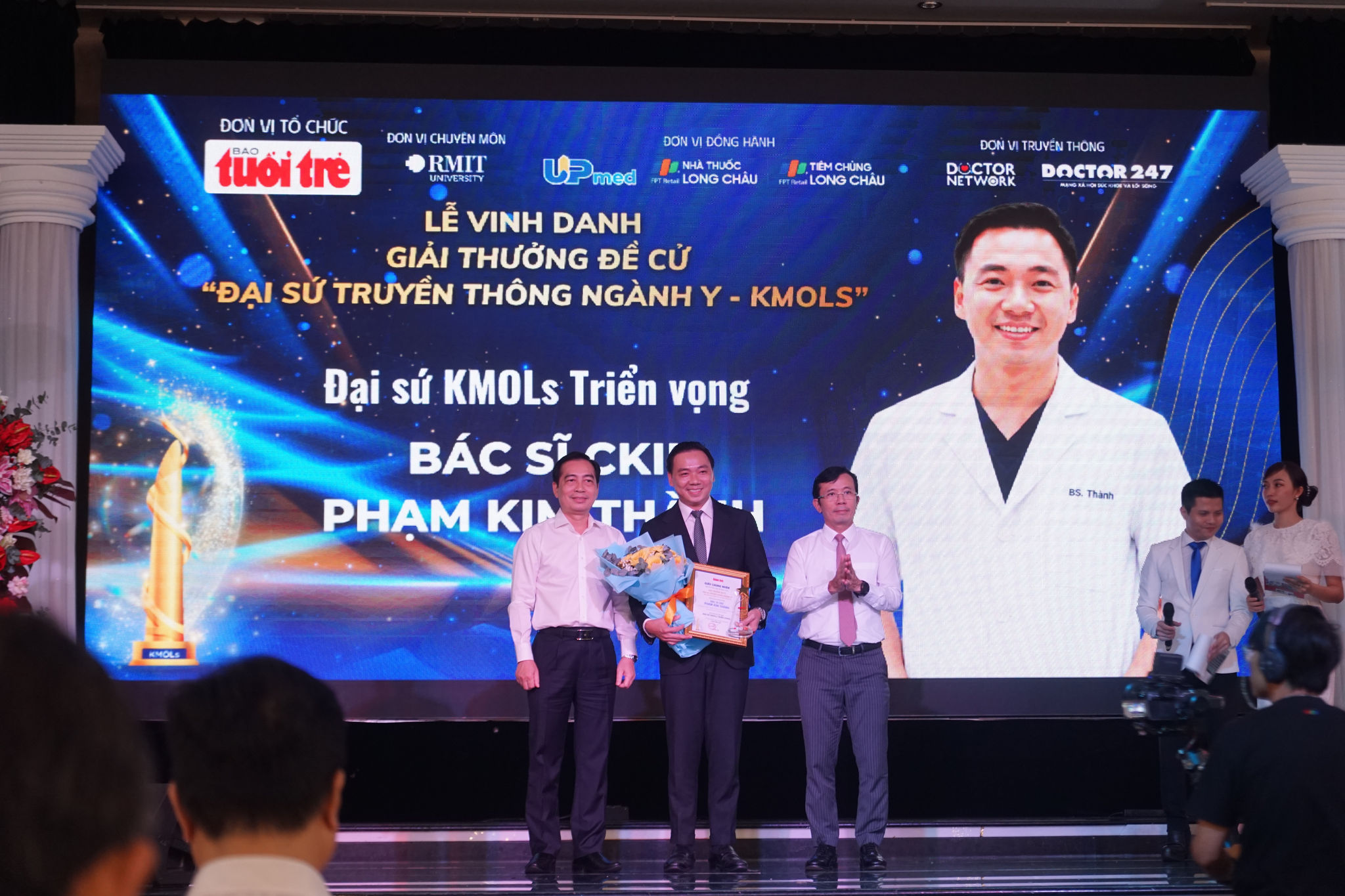 Đại sứ KMOLs Triển vọng BS.CKII Phạm Kim Thành - Chủ tịch kiêm tổng giám đốc, Công ty trách nhiệm hữu hạn một thành viên Nha khoa Phương Thành