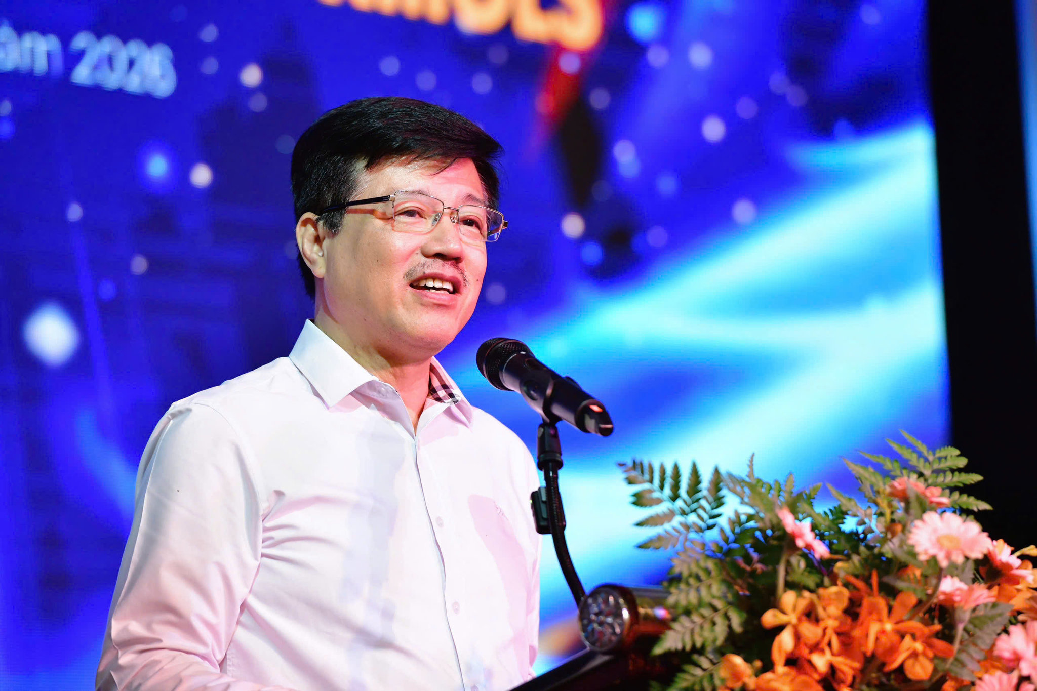 Ông Vũ Mạnh Cường - Giám đốc Trung tâm Truyền thông Giáo dục Sức khỏe Trung ương (Bộ Y tế) phát biểu tại chương trình. (Ảnh: Báo Tuổi trẻ)