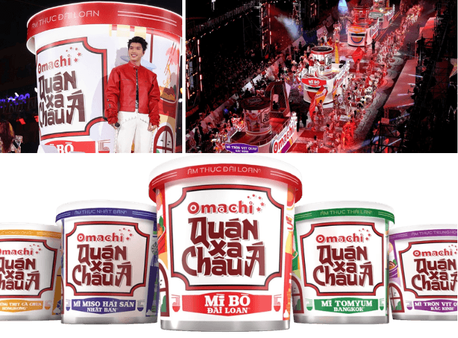 , các doanh nghiệp cũng đang tìm cách thay đổi hình ảnh của mì ăn liền