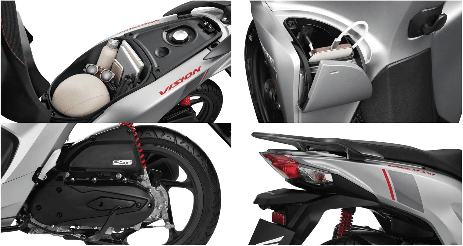 những tiện ích của Honda Vision 2026