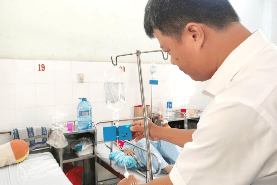 Thiết bị có thể giúp có thể giúp điều dưỡng giảm thời gian thao tác thủ công