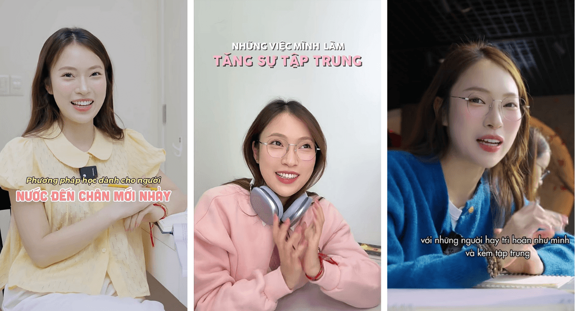 Khánh Vy chia sẻ những kinh nghiệm học tập