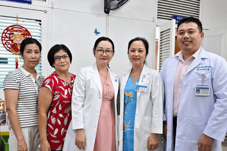 Sau ca điều trị, Bệnh viện Từ Dũ đã gửi thư tri ân đến tập thể Bệnh viện Chợ Rẫy