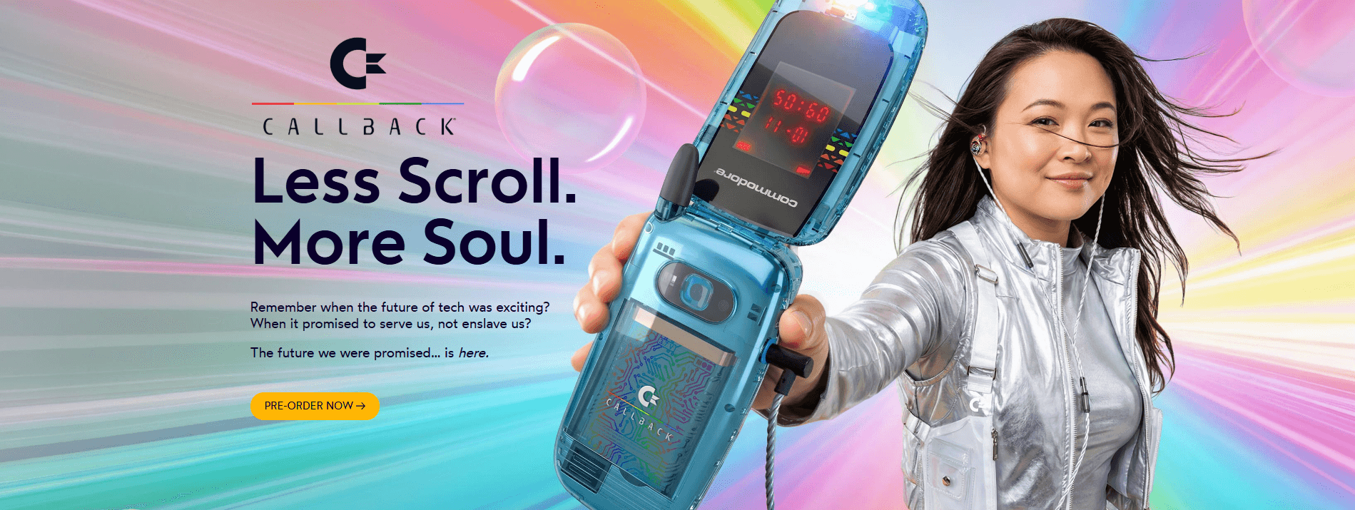 less croll more soul