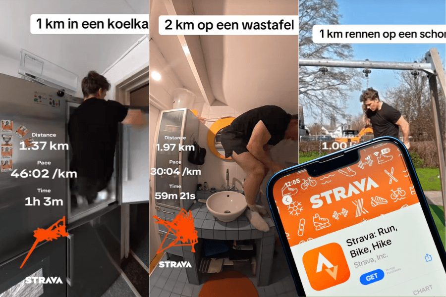 Tò mò về ứng dụng Strava được một TikToker sử dụng để đi bộ 2km ngay trên bồn rửa trong 1 giờ 