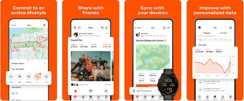 Ứng dụng Strava đã trở thành mạng xã hội của cộng đồng thể thao