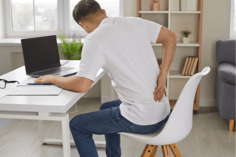 Tư thế sai khiến cơ thể dễ đau nhức