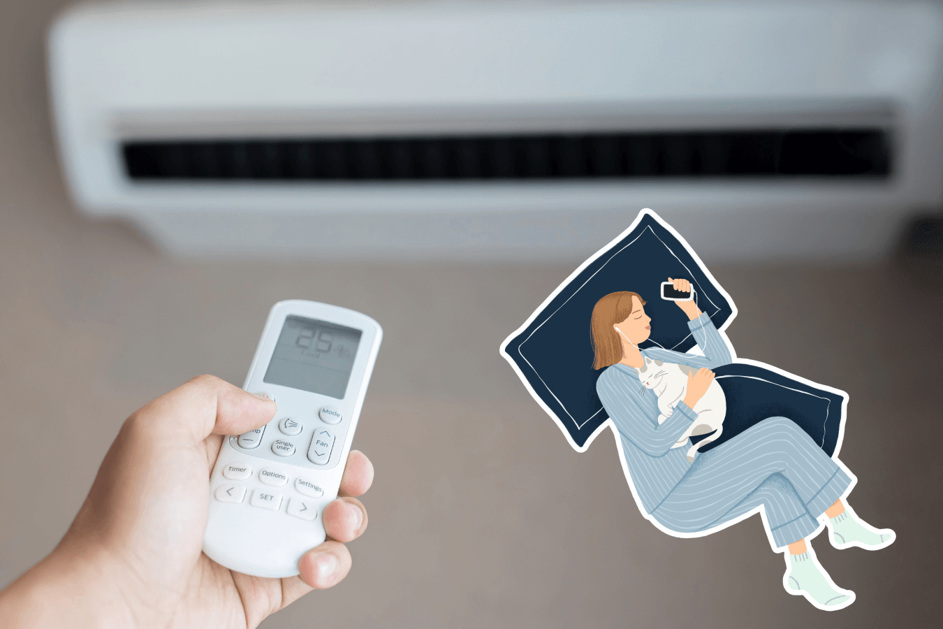 Nhiệt độ lý tưởng để ngủ ngon còn phụ thuộc vào độ ẩm, chăn nệm và thể trạng.