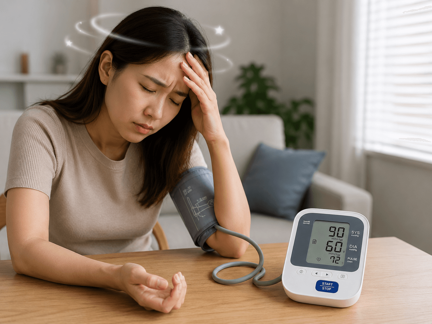 Cùng chỉ số huyết áp 9060 mmHg nhưng có người hoàn toàn khỏe mạnh, có người lại hoa mắt, ngất xỉu