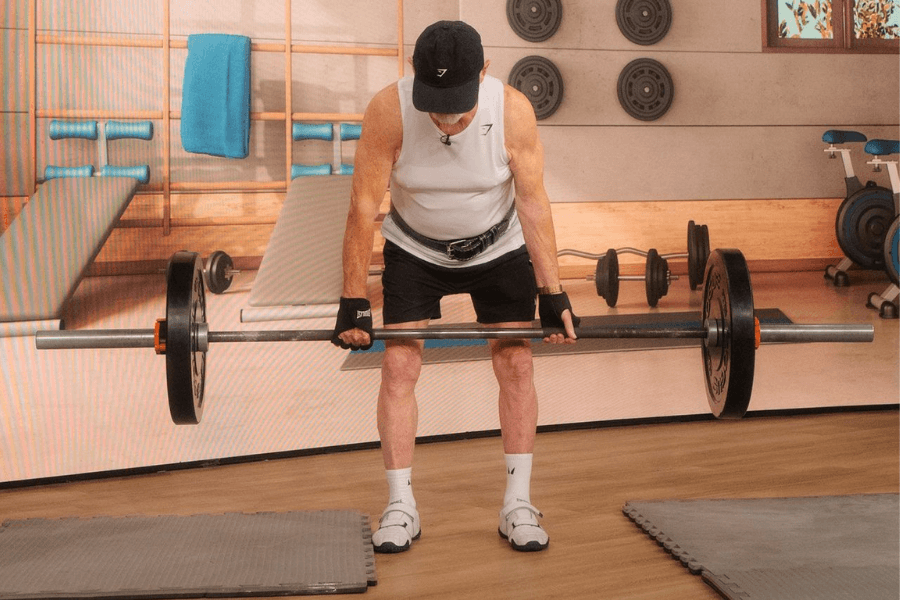 Vận động là cách ông Wadge không buông xuôi trước tuổi tác