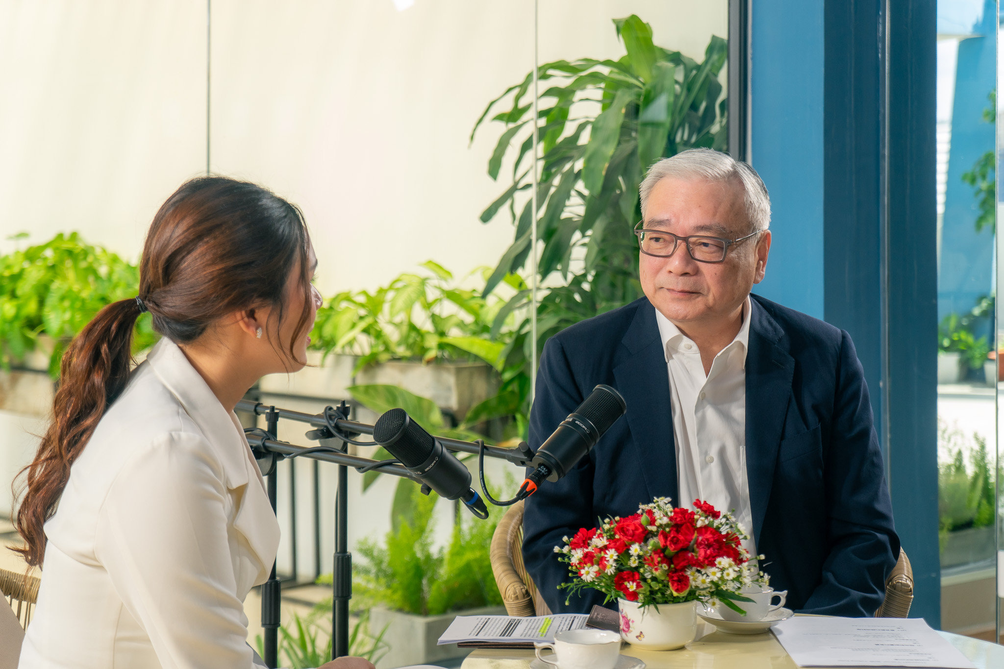 Ông Yang Kun Hsiang – Phó Chủ tịch Hội đồng quản trị của Vedan Việt Nam chia sẻ tại chương trình