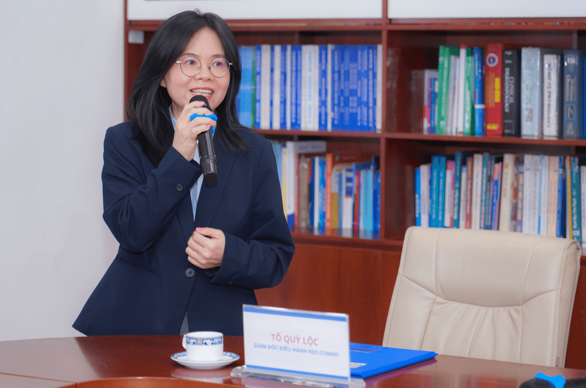Bà Sue Le, Giám đốc điều hành Red Communications và Mạng xã hội Doctor247