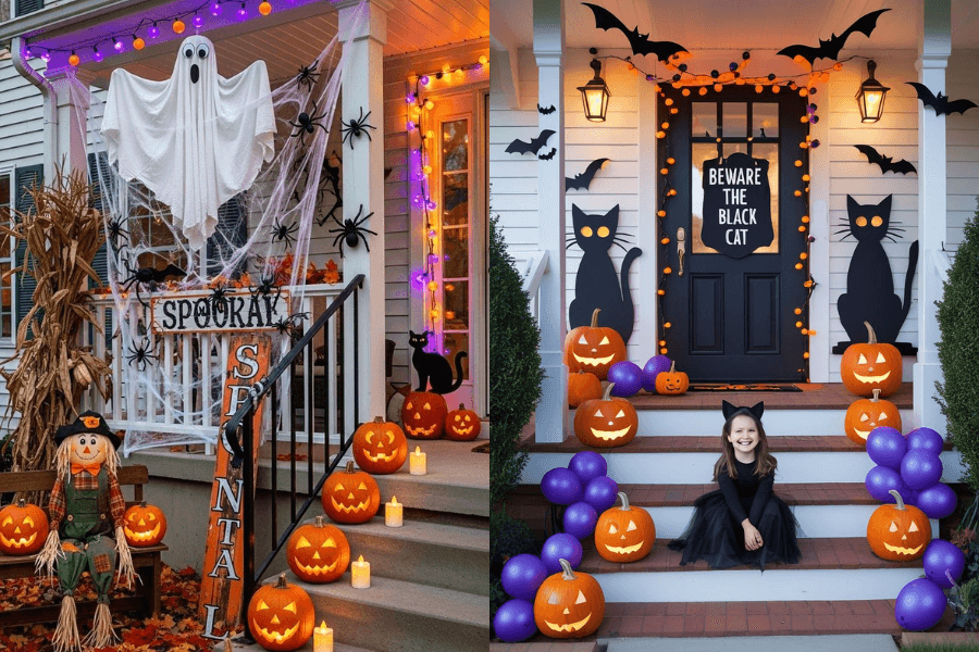 Halloween gắn liền với hai màu cam và đen có thể bắt nguồn từ những lễ hội cổ đại, mùa thu hoạch và các quan niệm về thế giới linh hồn cách đây hơn 2.000 năm