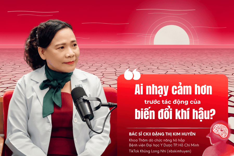 Những ai nhạy cảm hơn trước tác động của biến đổi khí hậu? 