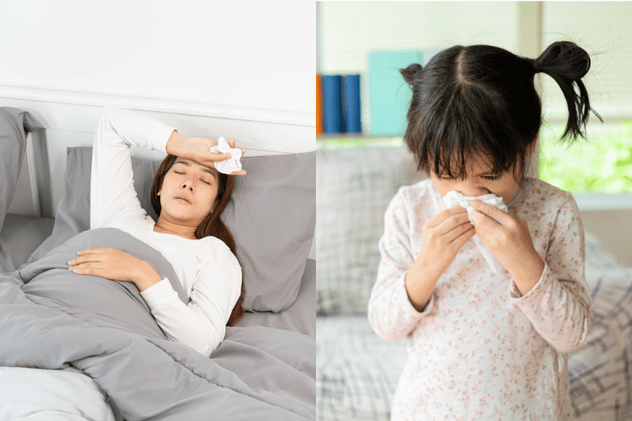 Người nhà nên chú ý đến những dấu hiệu cúm A trở nặng để đưa người bệnh đi thăm khám bác sĩ ngay 